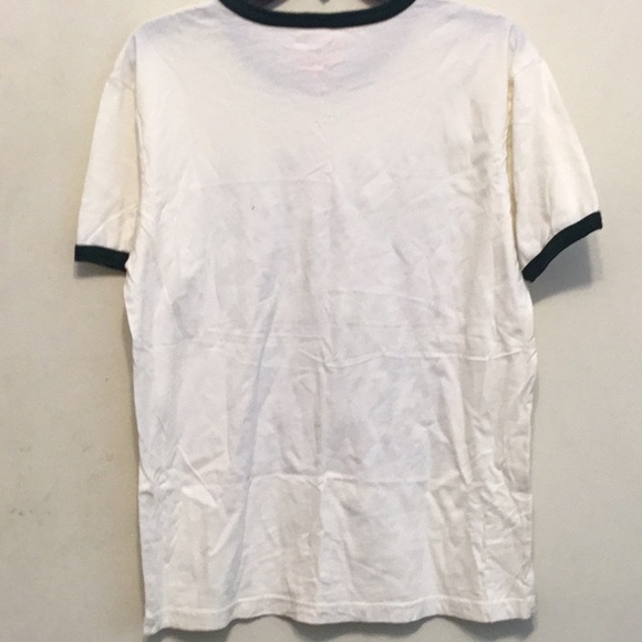 Mushroom Lover Ringer Tee size M - Picture 3 of 4